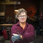 Lena Flodman skapar konst genom Cire perdue
