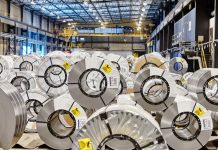 Jernkontoret rapporterar om ökad stålproduktion i juni