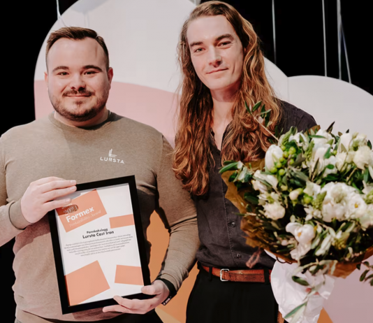 Pannkaksslagg i gjutjärn vinner Formex Sustainability Award