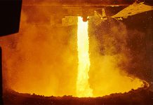 Stålproduktionen minskade i juni