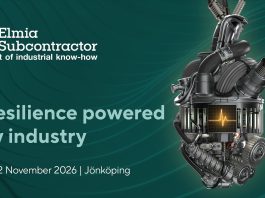 Temat för Elmia Subcontractor 2026: Resilience powered by industry