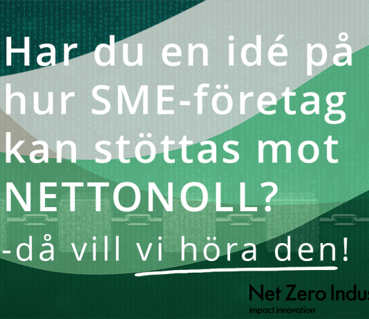 Vill ditt gjuteri få konkret stöd i omställningen till nettonoll?